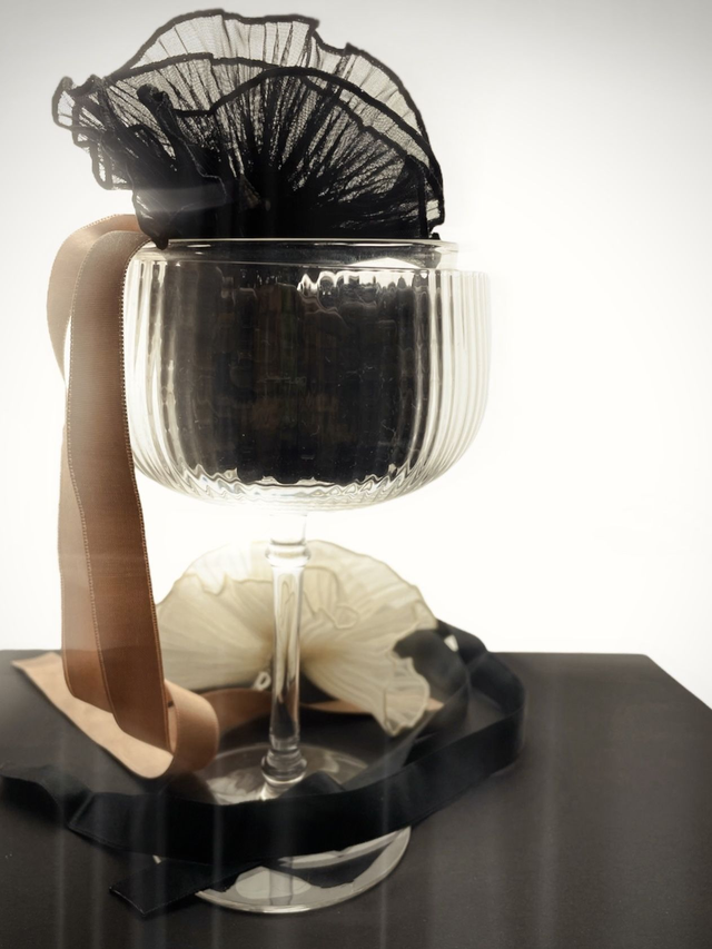 Collier Black Orchid - Albert(e)