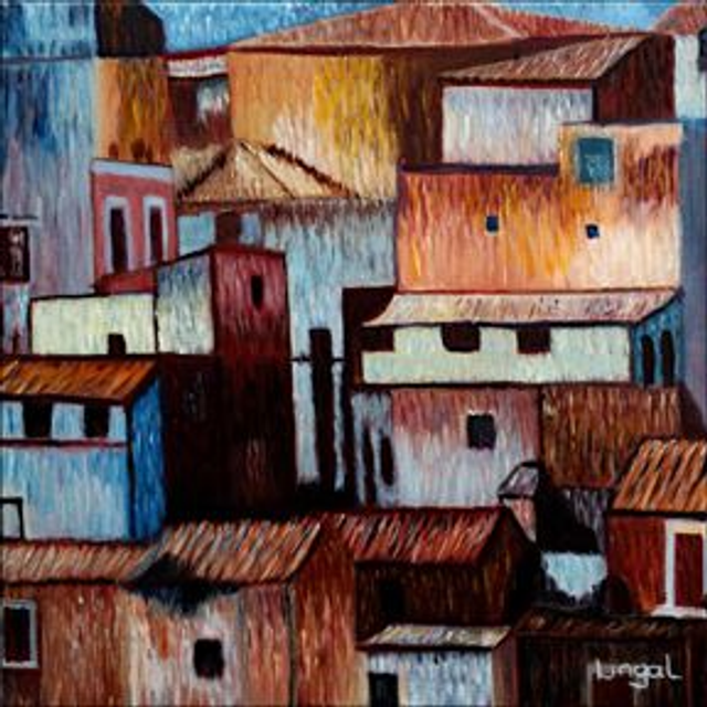 Pueblo Patchwork by Linda Gallacher