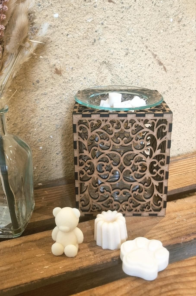 Coffret Cocooning - Brûle-parfum &amp; Fondants parfumés 