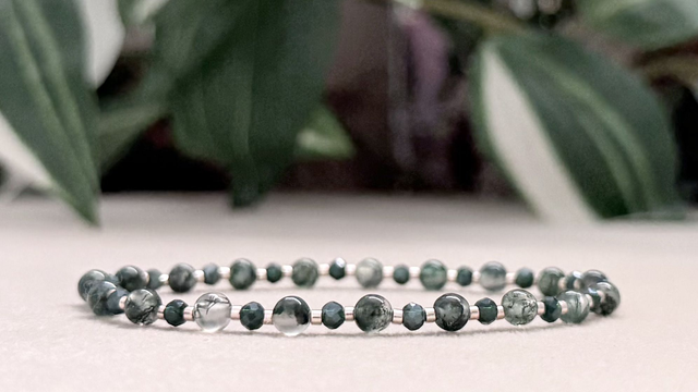 Bracelet | Agate Mousse - Royal