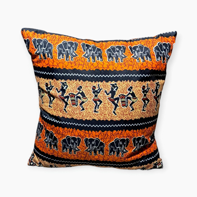 Afro- Elephant Cushion 