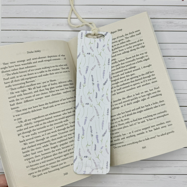 Lavender Breeze Bookmark