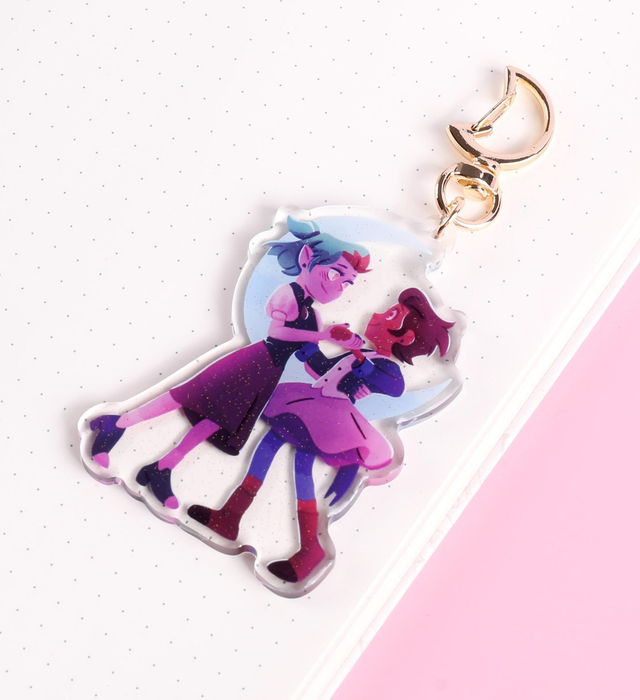 ACRYLIC CHARMS - The Owl House Lumity Grom