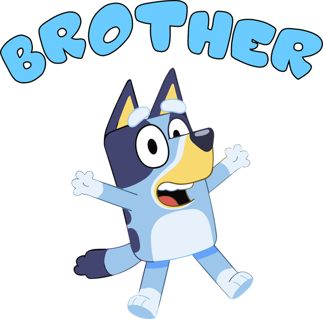Bluey Brother DTF 
