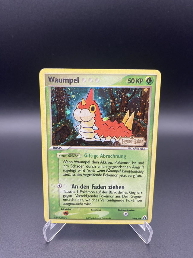 Waumpel (70/92) EX Legend Maker - Good - DE - Reverse Holo mit Stamp