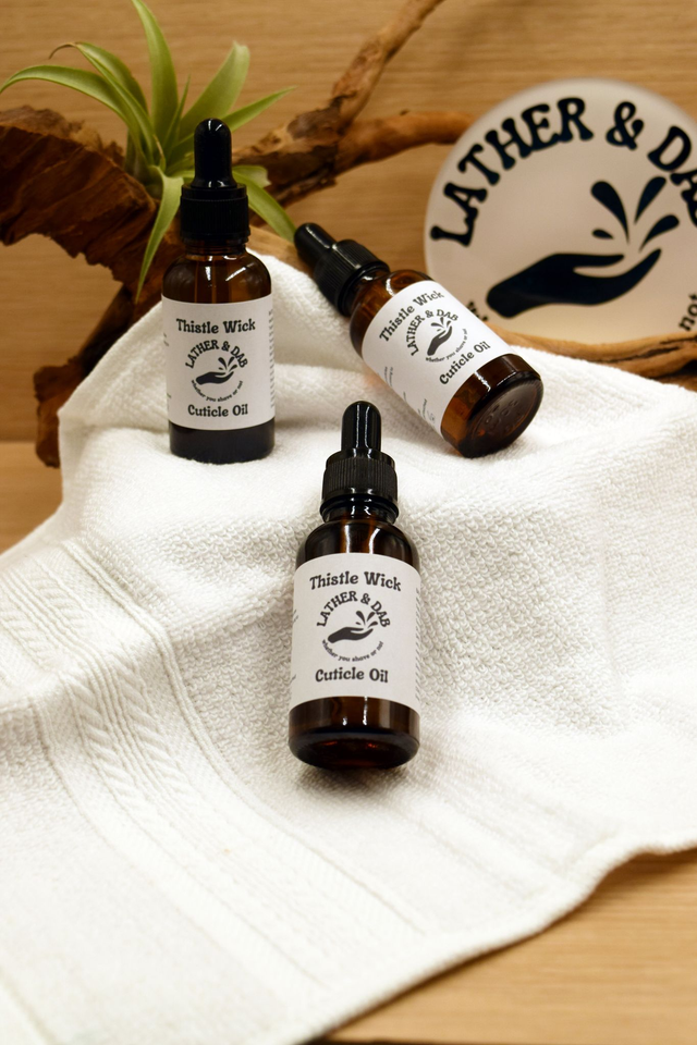 Thistle Wick Nourishing Cuticle Oil – Tea Tree Infused for a Fresh, Clean Feel