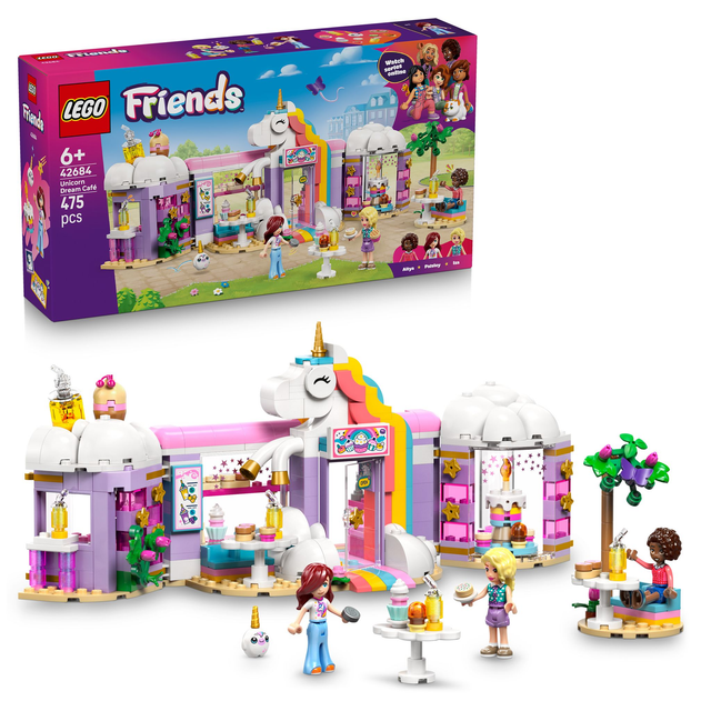 LEGO 42684 Friends Einhorn-Traumcafé