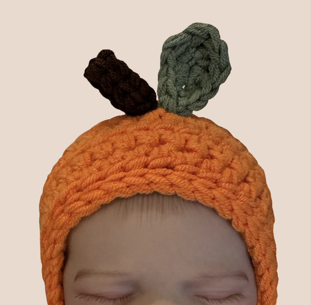 Halloween Collection- Pumpkin Bonnet