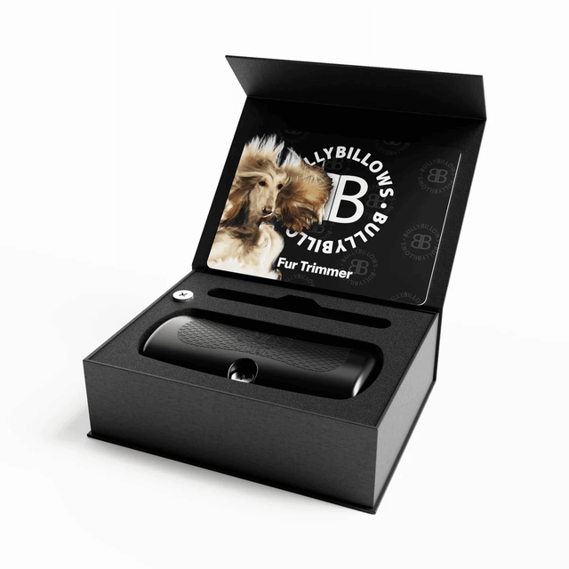 BullyBillows Complete Animal Deshedding Kit - Black