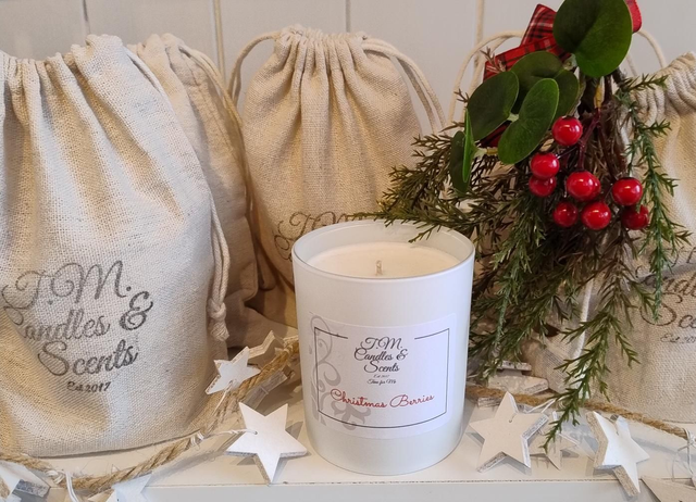 Christmas Berries Candle