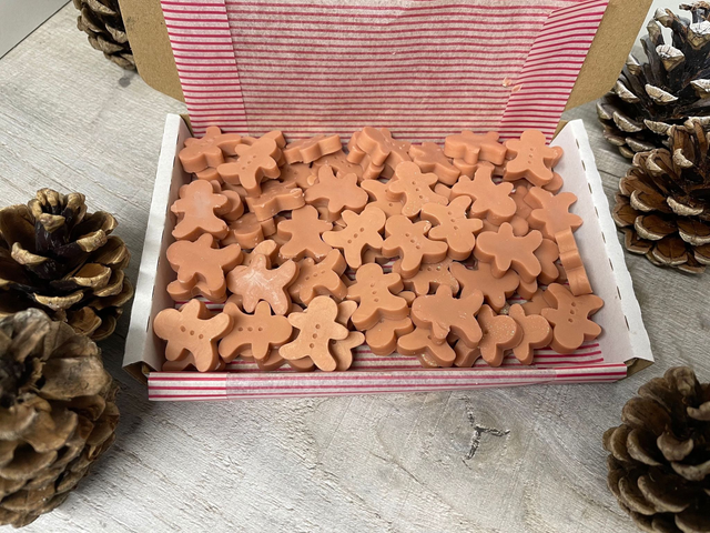 Mini Gingerbread Men Wax Melts