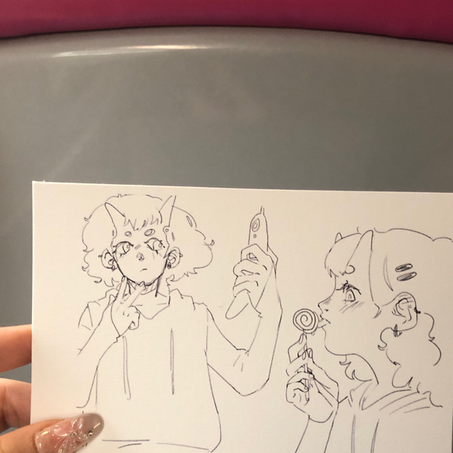 Nameless OC print A6