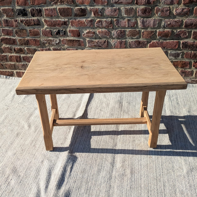 Table basse de ferme en chêne (petit modèle)