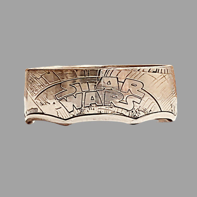 RESERVED FOR DONNA: British Star Wars Death Star II 50 Pence 2024 Coin Ring       