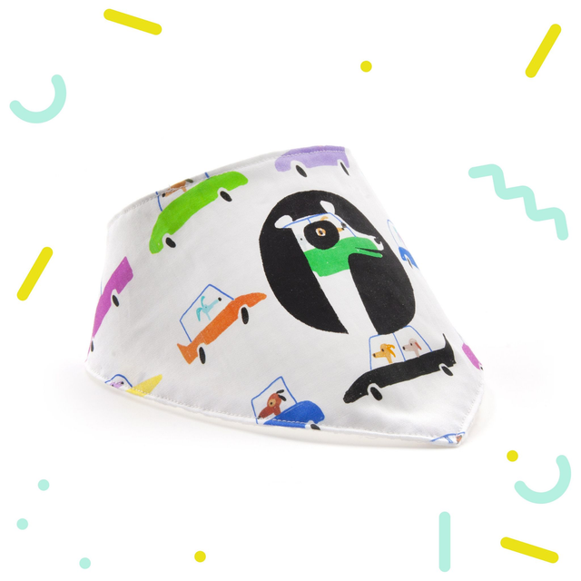 Bavoir bandana DOGGY CAR
