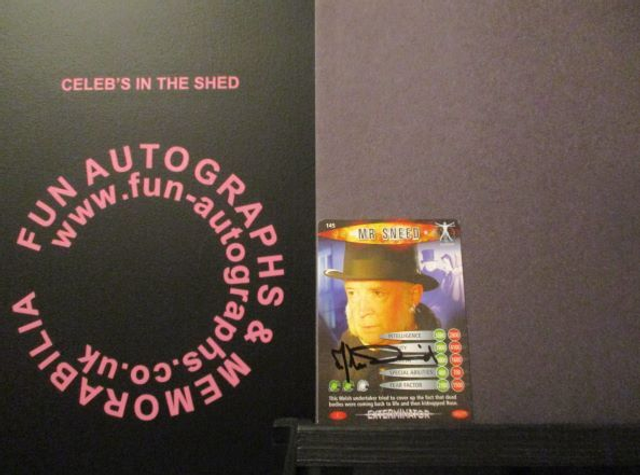 Alan David - Battle In Time Authentic Autographed Trading Card #145