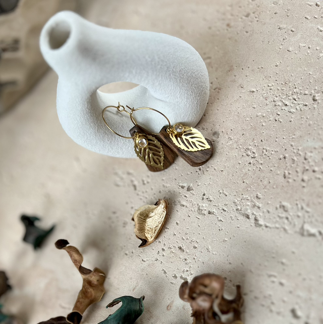 Duo "Forêt Graphique" – Paldao & Empreinte de Feuille