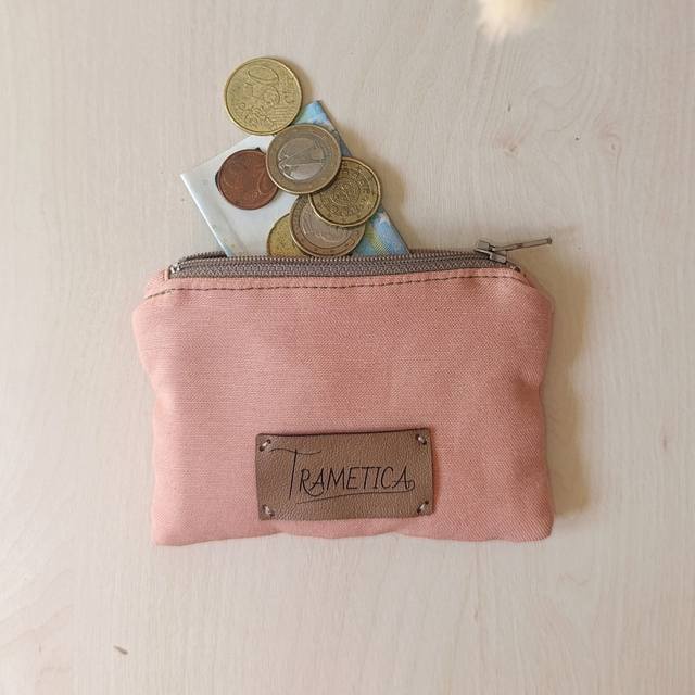 Porte-monnaie Maelo - version Rose saumon