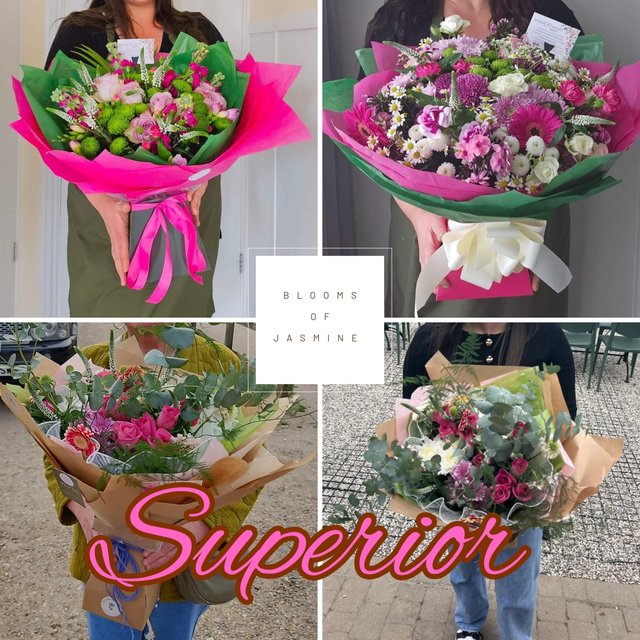 Luxury Gift Wrapped Bouquet (Superior)