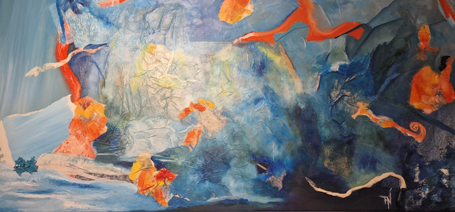 Huile sur toile | THE PIRATE'S BRIDE