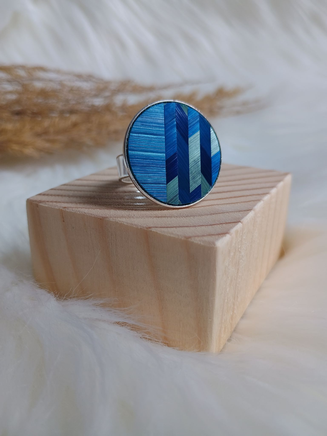 Bague PLATEAU Chevron