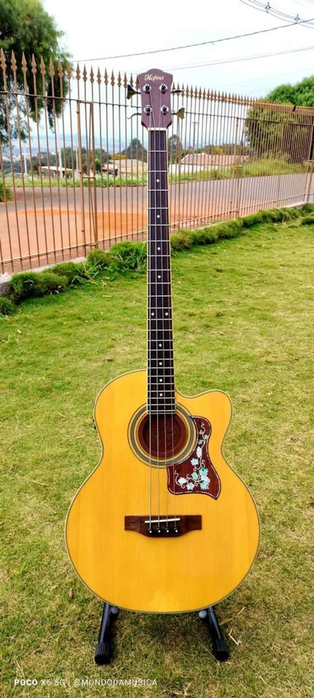 Baixolão 4 cordas Holfma