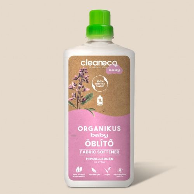 Cleaneco - Organikus baby öblítő - hipoallergén illattal