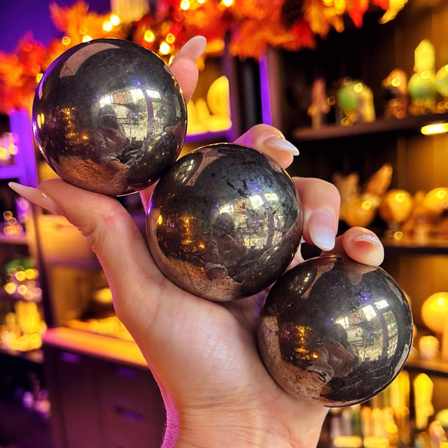 Pyrite Sphere 