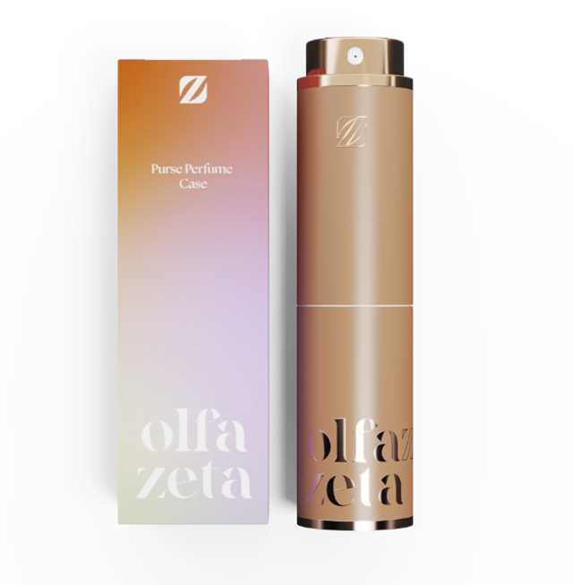 Étui à parfum de poche 'Modern' - Orange