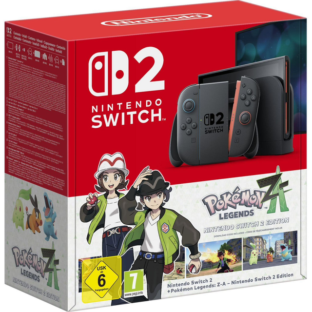 Console Nintendo Switch 2 + Jeu Légendes Pokémon Z-A