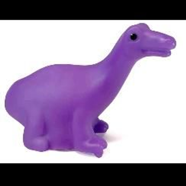 veilleuse dinosaure violet