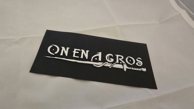 Panneau on en a gros (grand)