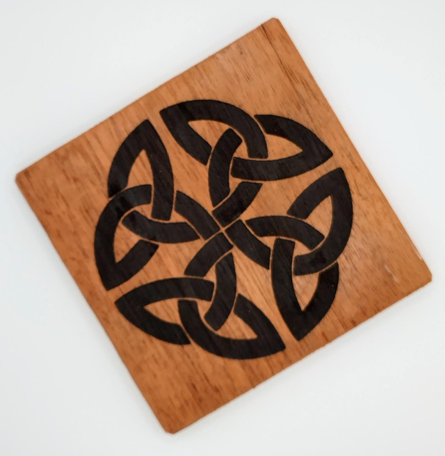 Wooden Coaster - Celtic Knot
