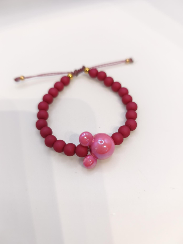 Bracelet enfant rose