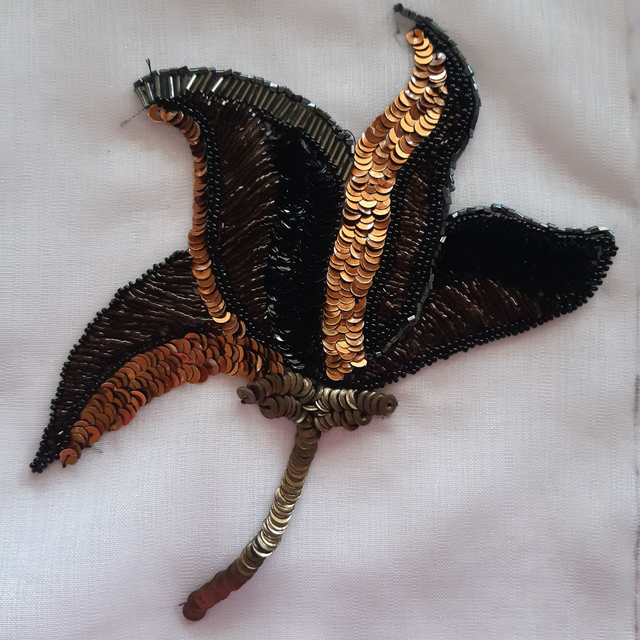 Broderie d'art (A l'aiguille et/ou crochet de Lunéville) (Sur devis)