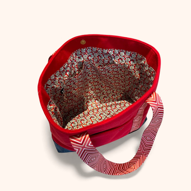 Cabas Essentiel - Eclat d'Hiver Rouge Cardinal