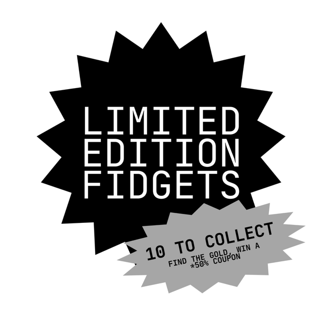 Limited Edition Multi-Coloured Mini-Dragon Fidget