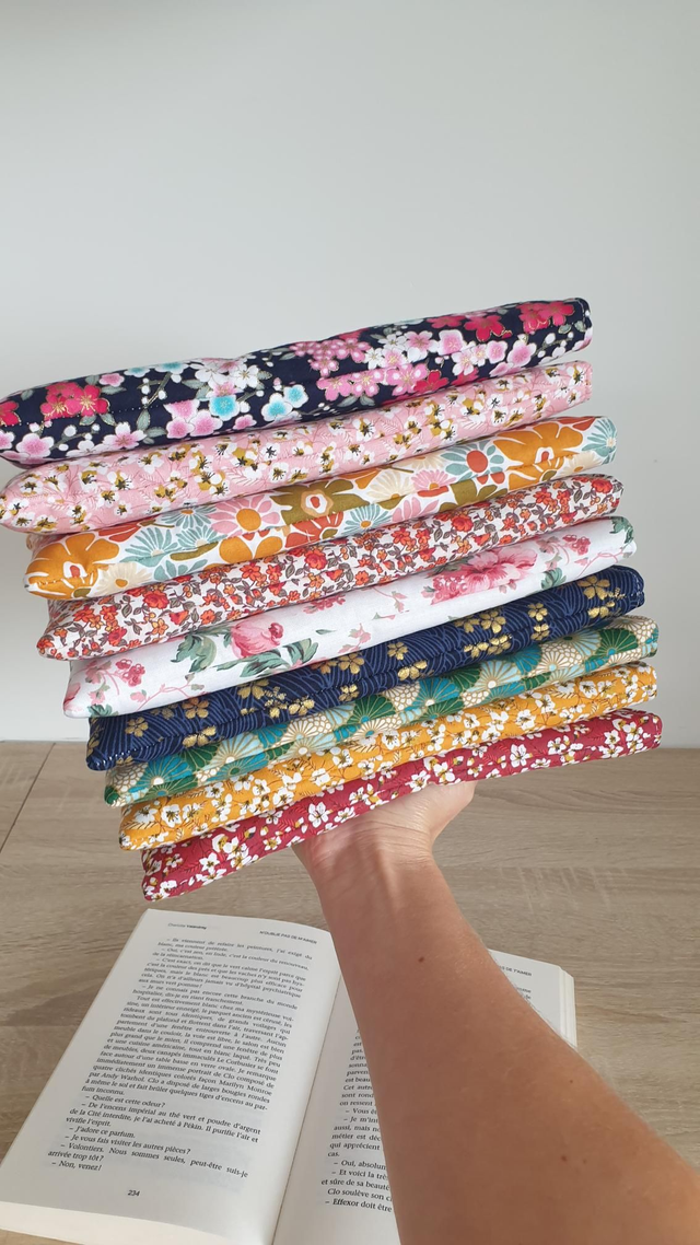 Pochette à livre POCHE ou BROCHE FLEURI VINTAGE