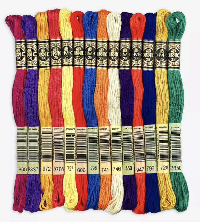 DMC Bundle of 14 skeins (Mouliné Spécial Thread)