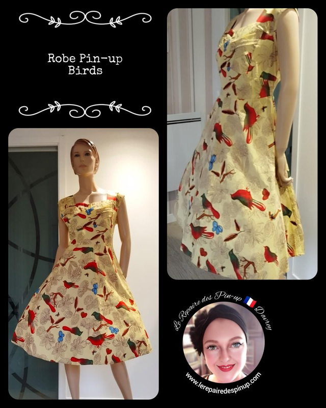 Robe Pin-up Birds T44/48