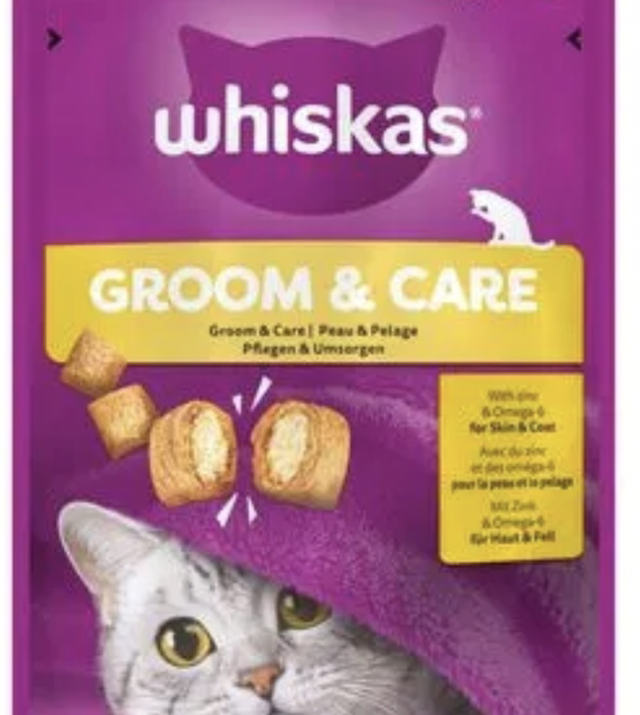 Whiskas groom and care