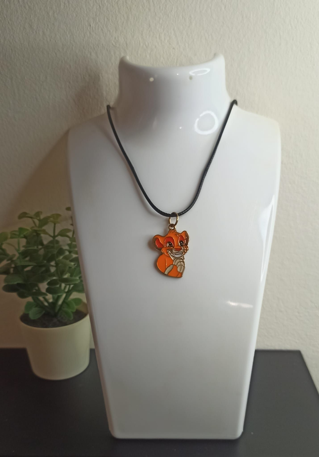 Roi lion - Collier pendentif 