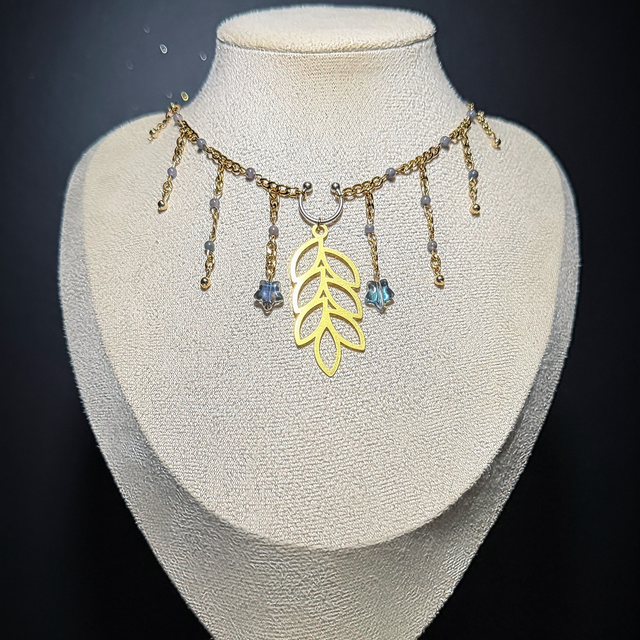 Collier ELFEA tanzanite