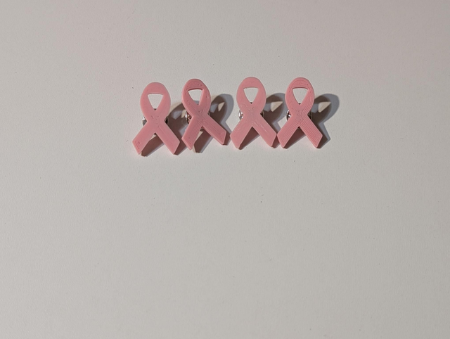 Pin's ruban Octobre Rose