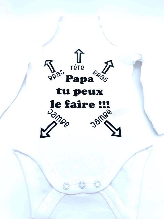 Body manches longues pour Papa