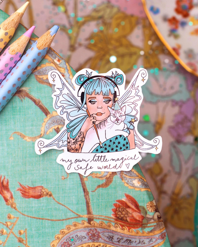 Sticker "Magical Safe World"