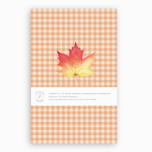Carnet de note - Les feuilles d&#039;automne