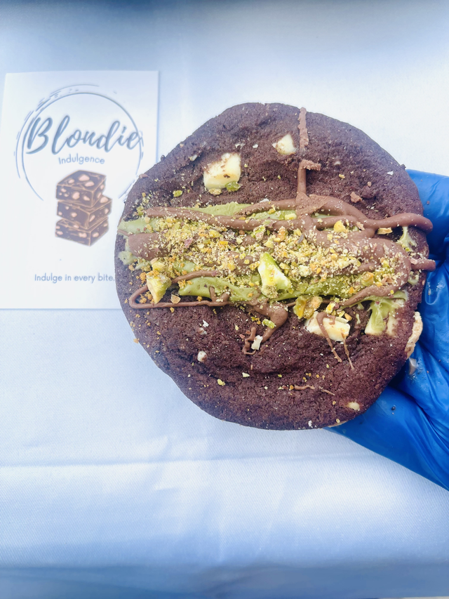 Dubai Double Chocolate Pistachio Cookie