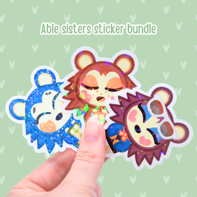Able sisters sticker bundle