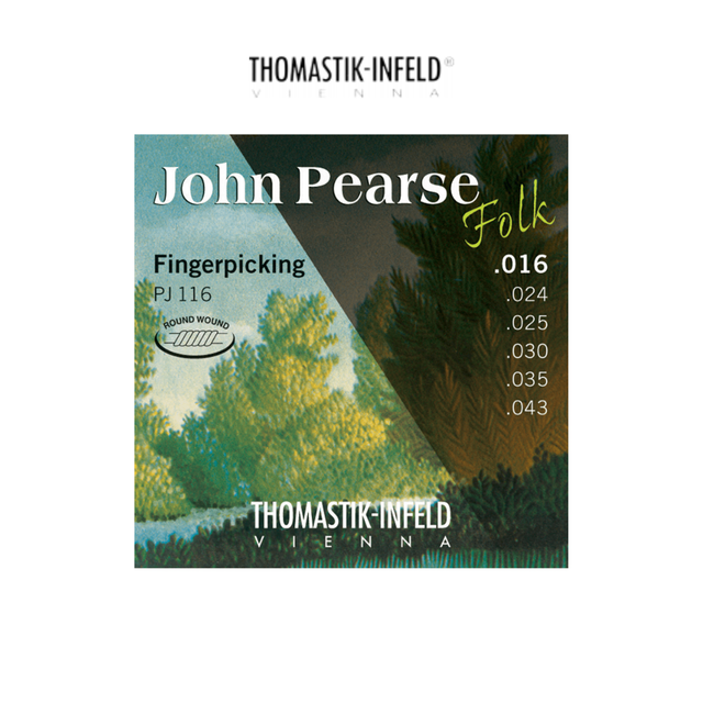 Thomastik PJ116 John Pearse Folk Acoustic Set 16-43